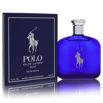 Polo Blue by Ralph Lauren Eau De Toilette Spray 4.2 oz (Men) V728-402820