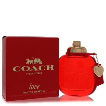 Coach Love by Coach Eau De Parfum Spray (red packaging) 3 oz (Women) V728-564537
