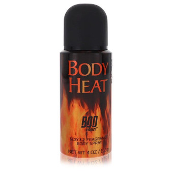 Bod Man Body Heat Sexy X2 by Parfums De Coeur Body Spray 4 oz (Men) V728-533507