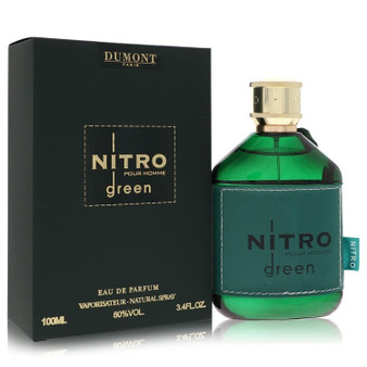 Dumont Nitro Green by Dumont Paris Eau De Parfum Spray 3.4 oz (Men) V728-565280
