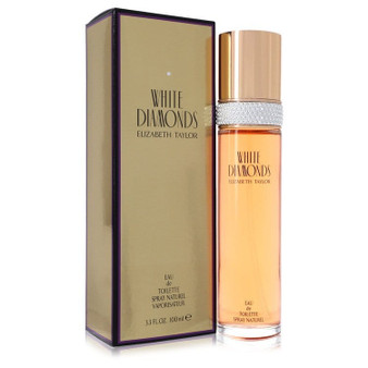 White Diamonds by Elizabeth Taylor Eau De Toilette Spray 3.3 oz (Women) V728-402476