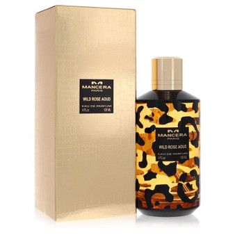 Mancera Wild Rose Aoud by Mancera Eau De Parfum Spray (Unisex) 4 oz (Women) V728-536916