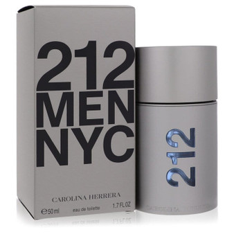 212 by Carolina Herrera Eau De Toilette Spray (New Packaging) 1.7 oz (Men) V728-414597
