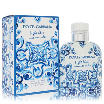 Light Blue Summer Vibes by Dolce & Gabbana Eau De Toilette Spray 4.2 oz (Men) V728-565307