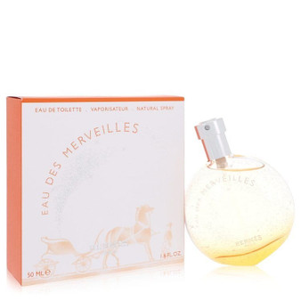 Eau Des Merveilles by Hermes Eau De Toilette Spray 1.6 oz (Women) V728-419616