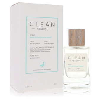 Clean Reserve Warm Cotton by Clean Eau De Parfum Spray 3.4 oz (Women) V728-545382