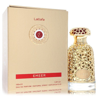 Lattafa Emeer by Lattafa Eau De Parfum Spray (Unisex) 3.4 oz (Men) V728-564960