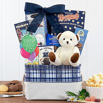 Bear Hugs: Thank You Gift Basket Z954-WC-989T