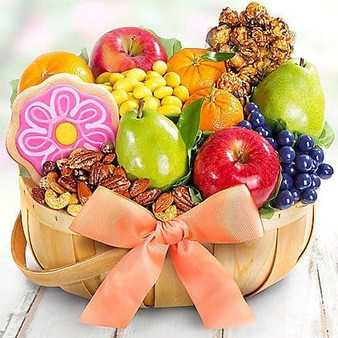 Fruit & Sweets Deluxe: Gourmet Gift Basket Z954-WC-5032