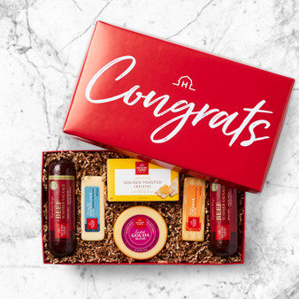 Congrats: Meat & Cheese Gift Box Z954-GC-5276