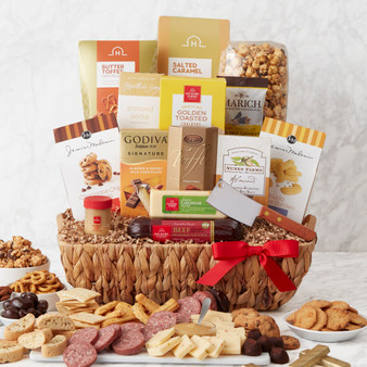 Decadent Elegance: Gourmet Gift Basket Z954-GC-5876