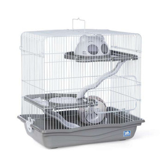 Prevue Pet Products Medium Hamster Haven Gray N274-ES01PPSP2004GRAY