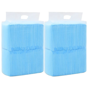  Pet Training Pad Set of 200 Blue and white A949-170758