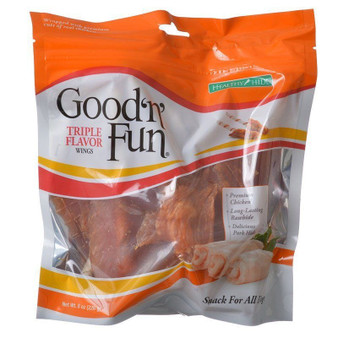 Healthy Hide Good n Fun Triple Flavor Wings Chicken Rawhide and Pork Hide N274-LM01DG93336_b2b