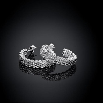 Style: Rose Gold - Love At First Sight 18 Kt Gold Plated 925 Sterling Silver Polished And Rose Gold K290-19151086469