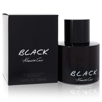 Kenneth Cole Black by Kenneth Cole Eau De Toilette Spray 3.4 oz (Men) V728-403262
