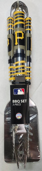 Pittsburgh Pirates Utensil Set Grilling BBQ Stainless Steel 3 Piece CO Z157-5460366756