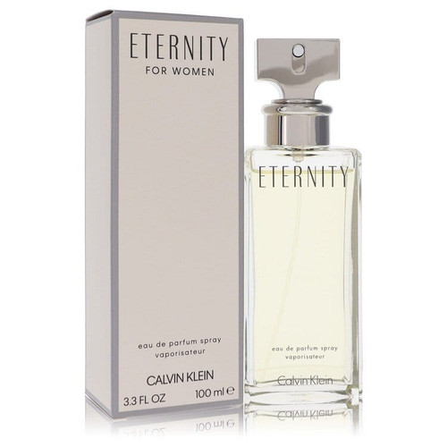 Eternity by Calvin Klein Eau De Parfum Spray 3.3 oz (Women)