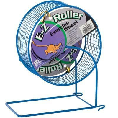 Prevue Pet 6inch E to Z Roller Exercise Wheel or gerbil or dwarf hamster or mouse 90012 Assorted