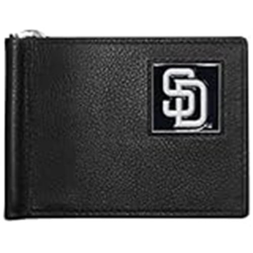 San Diego Padres Wallet Leather Billfold Clip Wallet