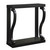 Modern Curved Legs Rich Espresso Console Table
