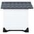  Dog House Grey 35.6x26.8x26.0" Polypropylene A949-152230