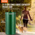 Dog Poop Trash Can with 50 Liner Bags, 11.5 Gallons Outdoor Dog Waste Bin with Lid & Liner Clip