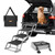 Portable Dog Stairs for Cars, Wide 4-step Dog Car Steps, Folding Dog Car Ramp with Nonslip Surface