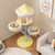 Multi-Layer Cat Tree with 2 Removable Perches Scratching Posts-Color - Color