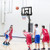 Portable Basketball Hoop with 4.6 to 10 Feet 10-Level Height Adjustable
