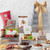 Shimmering Surprise: Gourmet Gift Tower