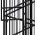  Outdoor Dog Kennel Steel 178.6 ft A949-3097944