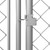  Outdoor Dog Kennel 24.9'x12.5'x6.2' A949-144938