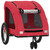  Pet Bike Trailer Red Oxford Fabric and Iron A949-93985