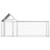 Chicken Coop 9.8'x3.3'x4.9' Galvanized Steel A949-144554