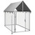  Outdoor Dog Kennel with Roof 78.7"x39.4"x59.1" A949-171496