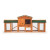 Prevue Pet Rabbit Hutch with Double Run