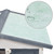 Outdoor Rabbit Hutch 3 Doors Gray Wood