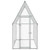  Chicken Cage Silver 78.7"x39.4"x74.8" Galvanized Steel A949-172550