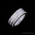 Color: Crystal Clear Stones,Size: 10 - LUMINA Pure & Pink Banquet Rings