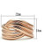 P Rose Gold(Ion Plating) Brass Ring with No Stone
