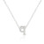 Micro-Pave Initial Q Pendant