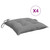 Chair Cushions 4 pcs Gray 15.7"x15.7"x2.8" Oxford Fabric