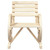 Patio Chairs 2 pcs 22.8"x22.8"x30.9" Solid Wood Fir