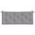 Garden Bench Cushions 2pcs Gray 47.2"x19.7"x2.8" Oxford Fabric