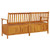 Storage Bench 66.9" Solid Wood Acacia
