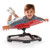 Kids Sensory Swivel Chair Elephant Petal 360?° Spinning Chair-Red - Color: Red