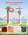 Artificial Wedding Arch Flowers Kit, Orange Wedding Arch Flowers with Drapes Kit (Pack of 4) - 2 Pc