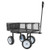 Garden Cart with Seat, 500 LBS, Rolling Steel Garden Work Seat with Wheels, Heavy Duty Gardening St