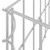 Gabion Raised Bed Galvanized Steel 39.4"x39.4"x7.9